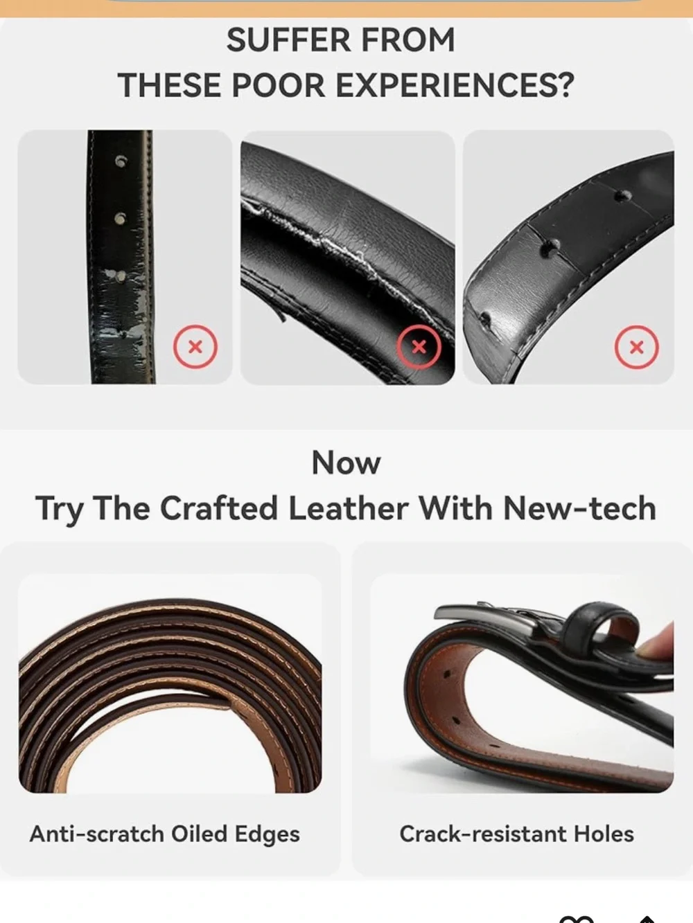 CHAOREN Boys Belt - 1 1/8